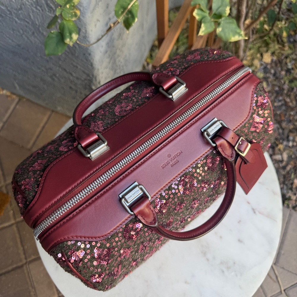 Louis Vuitton Monogram Sequin Sunshine Express Speedy 30 - Picture 6 of 15